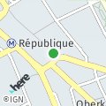 OpenStreetMap - Place de la République, Paris, France